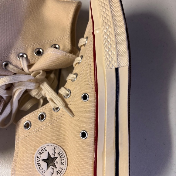 New without box canvas Converse All Stars high tops Mens 3 Womens 5 - Picture 2 of 8